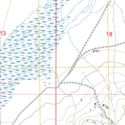 US Forest Service - Topo East of Davis Mountain, NV FSTopo Legacy digital map