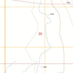 US Forest Service - Topo East of Millett Ranch, NV FSTopo Legacy digital map