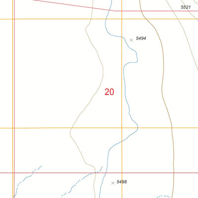 US Forest Service - Topo East of Millett Ranch, NV FSTopo Legacy digital map