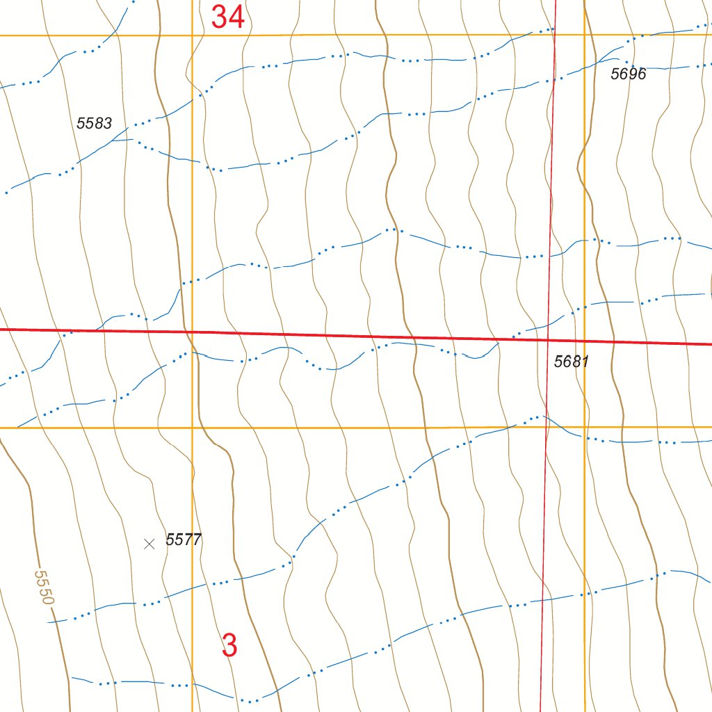 East of Millett Ranch, NV FSTopo Legacy Map by US Forest Service - Topo ...
