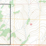 US Forest Service - Topo East Pryor Mountain, MT FSTopo Legacy digital map