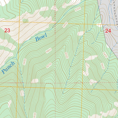 US Forest Service - Topo East Pryor Mountain, MT FSTopo Legacy digital map