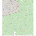 US Forest Service - Topo Eastatoe Gap, NC - SC FSTopo Legacy digital map