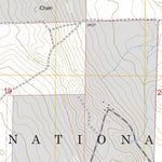 US Forest Service - Topo Eastman Creek SE, CO FSTopo Legacy digital map