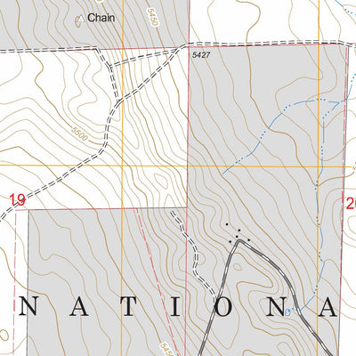 US Forest Service - Topo Eastman Creek SE, CO FSTopo Legacy digital map
