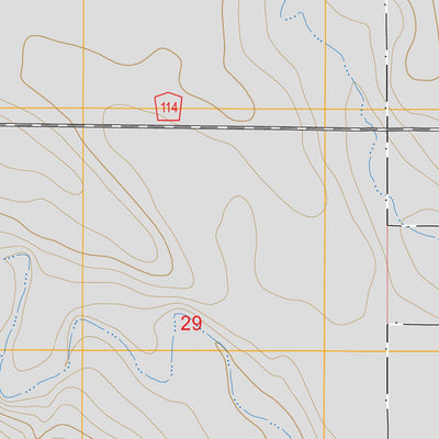 US Forest Service - Topo Eastman Creek South, CO FSTopo Legacy digital map