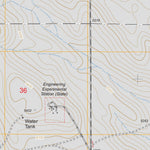US Forest Service - Topo Eastman Creek South, CO FSTopo Legacy digital map