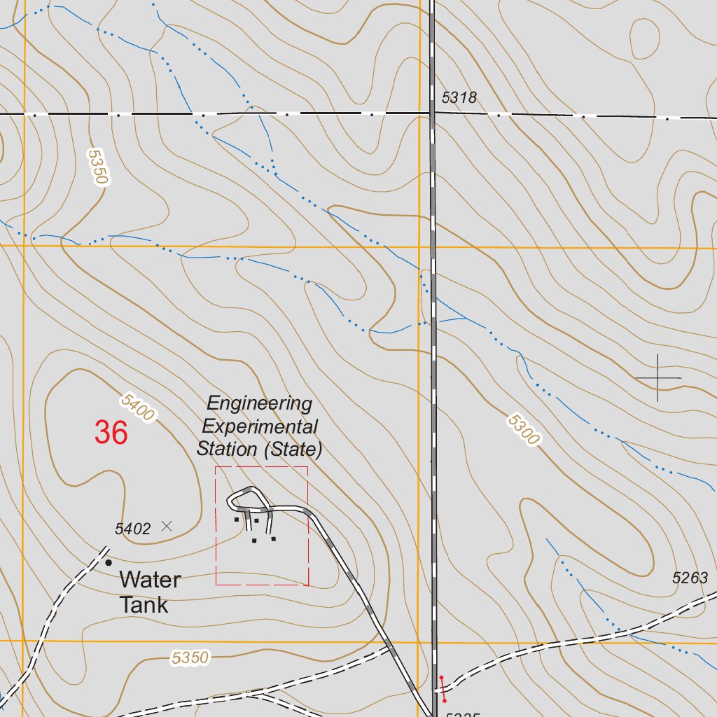 Eastman Creek South, CO FSTopo Legacy Map by US Forest Service - Topo ...