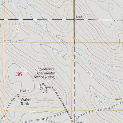 US Forest Service - Topo Eastman Creek South, CO FSTopo Legacy digital map