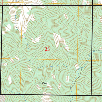 US Forest Service - Topo Easton, WA FSTopo Legacy digital map