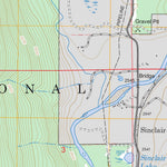 US Forest Service - Topo Eastport, ID FSTopo Legacy digital map