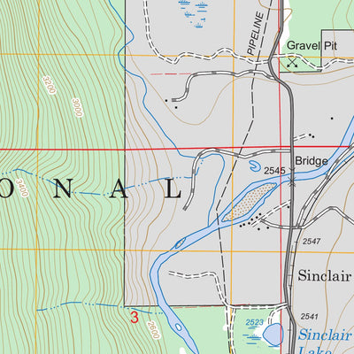 US Forest Service - Topo Eastport, ID FSTopo Legacy digital map