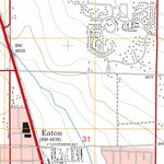 US Forest Service - Topo Eaton, CO FSTopo Legacy digital map