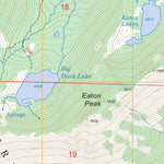 US Forest Service - Topo Eaton Peak, CA FSTopo Legacy digital map