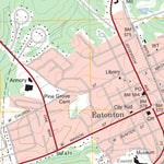 US Forest Service - Topo Eatonton, GA digital map