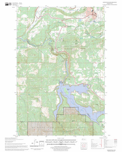 US Forest Service - Topo Eatonville, WA FSTopo Legacy digital map
