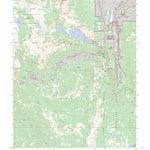 US Forest Service - Topo Echo Lake, CA FSTopo Legacy digital map