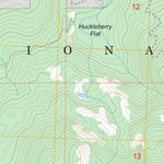US Forest Service - Topo Echo Lake, CA FSTopo Legacy digital map