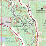 US Forest Service - Topo Echo Lake, CA FSTopo Legacy digital map