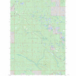 US Forest Service - Topo Echo Lake, MI FSTopo Legacy digital map