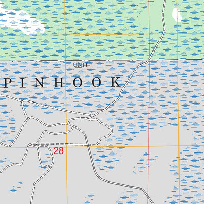 US Forest Service - Topo Eddy, FL - GA FSTopo Legacy digital map