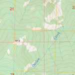 US Forest Service - Topo Eddy Mountain, MT FSTopo Legacy digital map