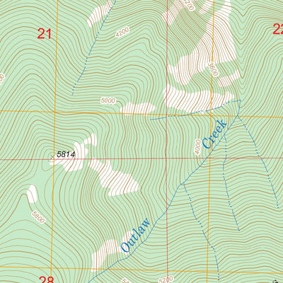 US Forest Service - Topo Eddy Mountain, MT FSTopo Legacy digital map