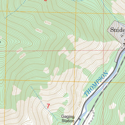 US Forest Service - Topo Eddy Mountain, MT FSTopo Legacy digital map