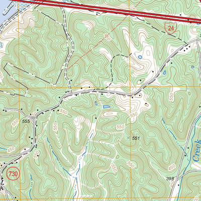 US Forest Service - Topo Eddyville, KY FSTopo Legacy digital map