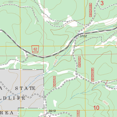 US Forest Service - Topo Eden Ridge, OR - WA FSTopo Legacy digital map