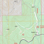 US Forest Service - Topo Eden Valley, OR FSTopo Legacy digital map