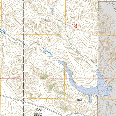 US Forest Service - Topo Edgemont SW, SD FSTopo Legacy digital map