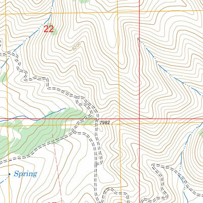 US Forest Service - Topo Edie Creek, ID - MT FSTopo Legacy digital map