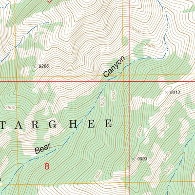 US Forest Service - Topo Edie Creek, ID - MT FSTopo Legacy digital map