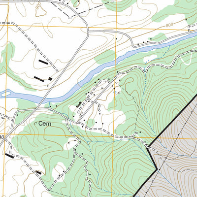 US Forest Service - Topo Edinburg, VA FSTopo Legacy digital map