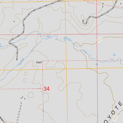 US Forest Service - Topo Edith, CO FSTopo Legacy digital map