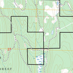 US Forest Service - Topo Edna Mountain, MT FSTopo Legacy digital map