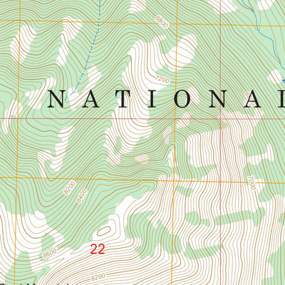US Forest Service - Topo Edwardsburg, ID FSTopo Legacy digital map