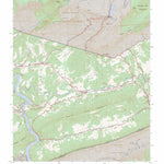 US Forest Service - Topo Eggleston, VA FSTopo Legacy digital map