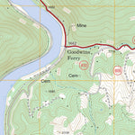 US Forest Service - Topo Eggleston, VA FSTopo Legacy digital map