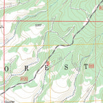 US Forest Service - Topo Egypt Canyon, OR FSTopo Legacy digital map