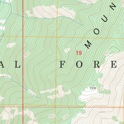 US Forest Service - Topo Eightmile Mountain, ID FSTopo Legacy digital map