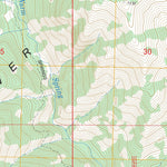 US Forest Service - Topo Eightmile Mountain, ID FSTopo Legacy digital map