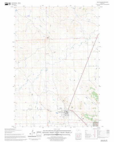 US Forest Service - Topo Ekalaka, MT FSTopo Legacy digital map