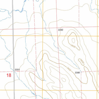 US Forest Service - Topo Ekalaka, MT FSTopo Legacy digital map