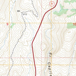 US Forest Service - Topo El Capitan Mountain, AZ FSTopo Legacy digital map