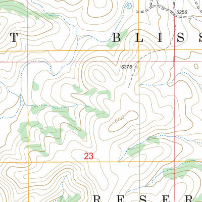 US Forest Service - Topo El Paso Canyon, NM FSTopo Legacy digital map