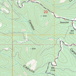 US Forest Service - Topo El Porvenir, NM FSTopo Legacy digital map