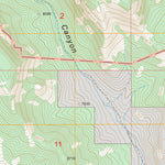 US Forest Service - Topo El Porvenir, NM FSTopo Legacy digital map