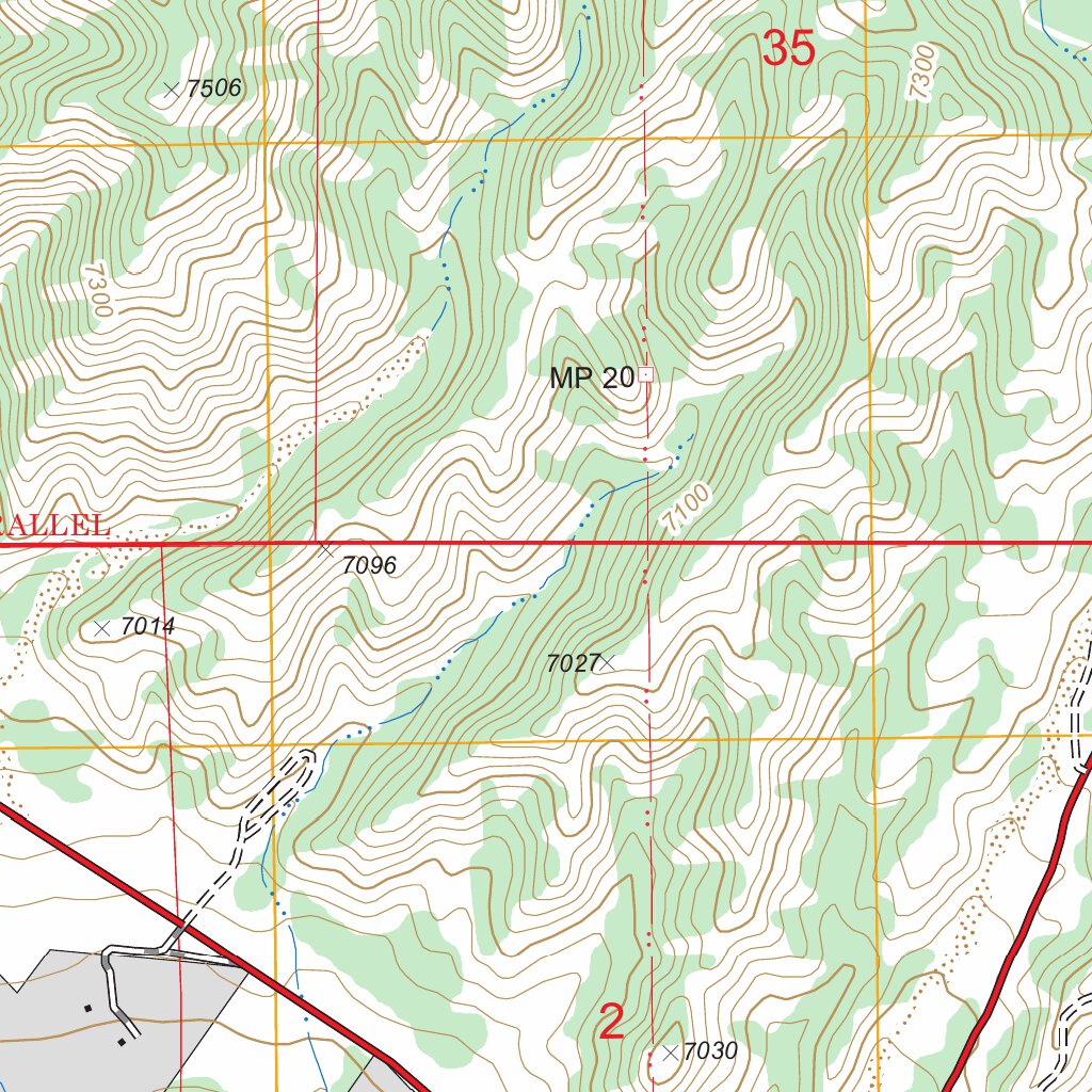 El Rito, NM FSTopo Legacy Map by US Forest Service - Topo | Avenza Maps
